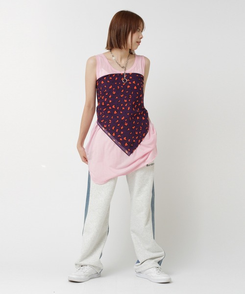 RNA（アールエヌエー） タンクトップ ノースリーブ M2251 シアールーズ