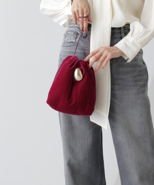 JAMIRAY /ジャミレイ VELVET EGG DIS PURSE JAMIRAY（ジャミレイ） ハンドバッグ JAMIRAY/VELVET EGG D/S PURSE