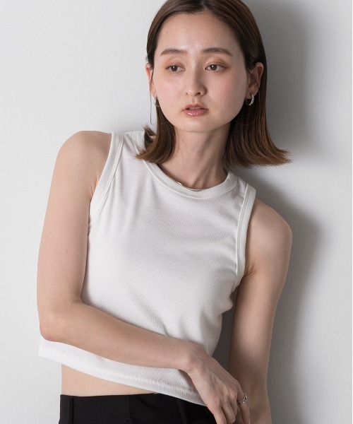 ad thie（アドティエ） タンクトップ ノースリーブ アメリカンスリーブ
