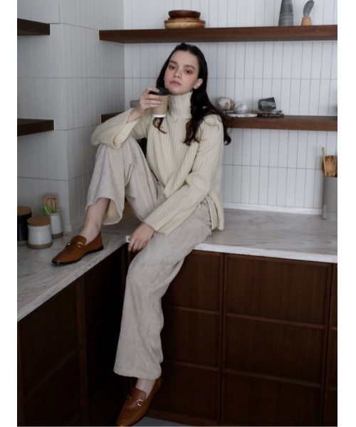 Katrin TOKYO パンツ color corduroy straight pants レディース