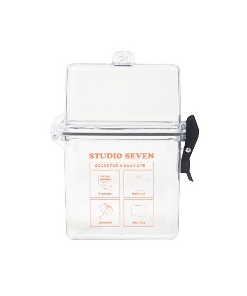 STUDIO SEVEN 文房具 Convenience Store Clear Case「STUDIOSEVEN 
