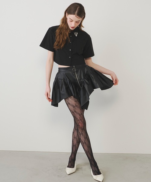 n*】様 Simone Rocha ブラック レース編みタイツ セクシー♡編みレースストッキング | Fancy ☆World