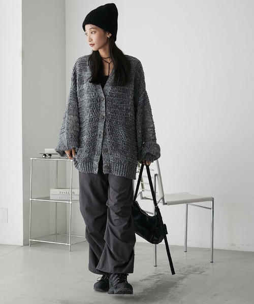 forksy.（フォルクシー） ニット帽 ニットキャップ 「forksy.」リブ