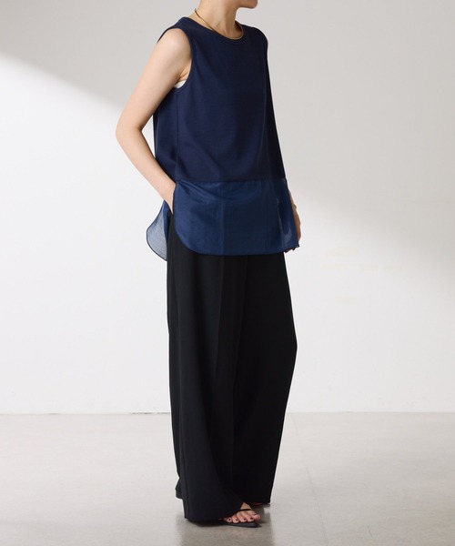 【新品タグ付き】 C′NOTE 裾シアーロンT COLLAGE GALLARDAGALANTE tシャツ C′NOTE/ 裾シアーロンT