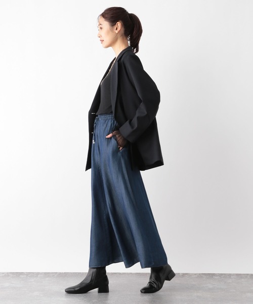 대가 ページ GLOBAL WORK（グローバルワーク） スカート エアリーリラックスDenim