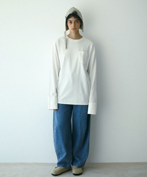 パンツ デニム ジーンズ EDWIN×ETRE TOKYOカービングデニムワイド 