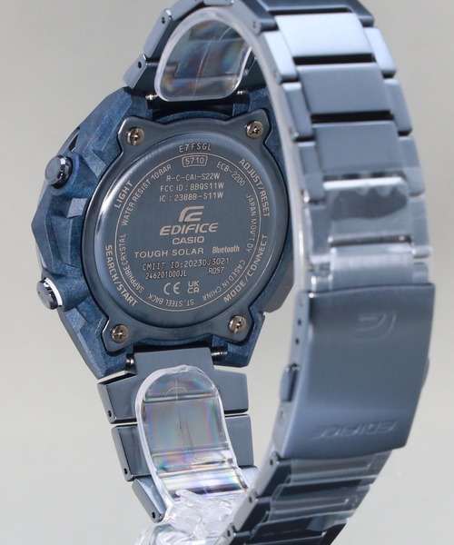 EDIFICE デジタル腕時計 5710 ブルー