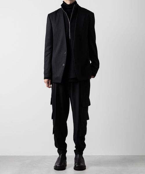 ATO（アトウ） tシャツ STAND COLLAR ZIP PULLOVER メンズ : ZOZOTOWN