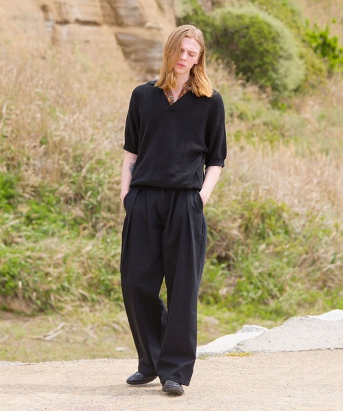 TUCK WIDE GURKHA SLACKS / タックワイドグルカスラックス セール】TUCK WIDE GURKHA SLACKS / タックワイドグルカ