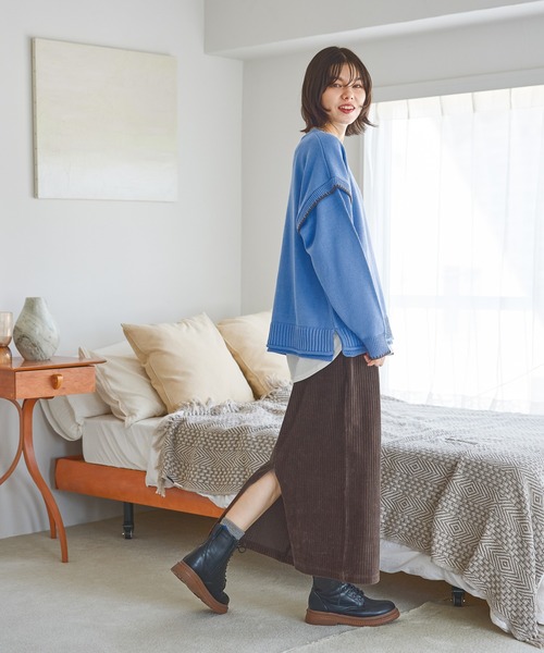 niko and…（ニコアンド） ブーツ オリジナルレースアップブーツ