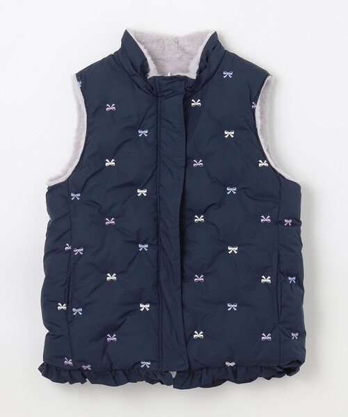 ANY（エニィ） ベスト 中綿リバーシブルベスト キッズ 子供服 女の子