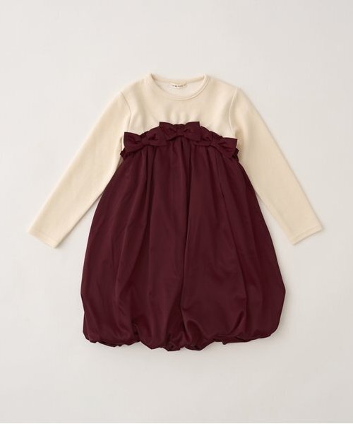 perit main バルーンワンピース　親子セット perit main バルーンワンピース 親子セット
