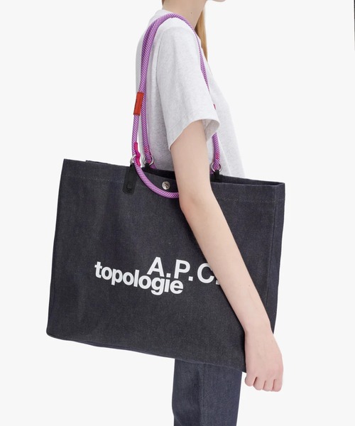 【レア＆極美品】A.P.C. x Topologie 2wayデニムトート☆ A.P.C. x Topologie NS Tote – Topologie (トポロジー)