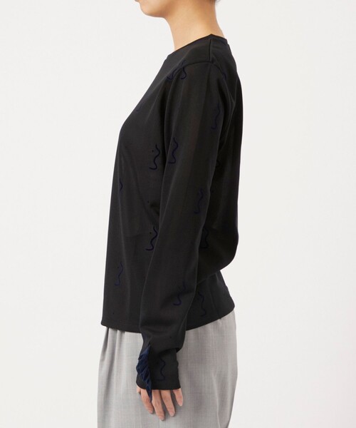 PoI tシャツ Tシャツ 「PoI/ポイ」locky print LS/シアー