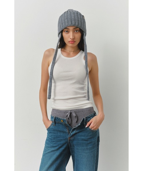 ALEXIA STAM パンツ Knit Shorts /インナーニットパンツ