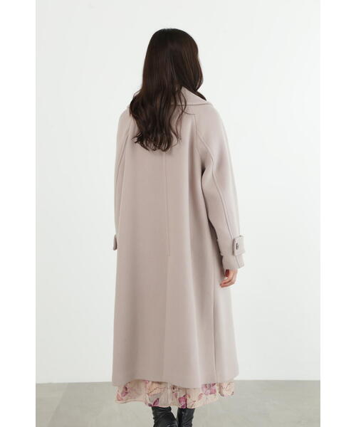 JILL STUART ピーコート pコート ダブルビーバーロングコート