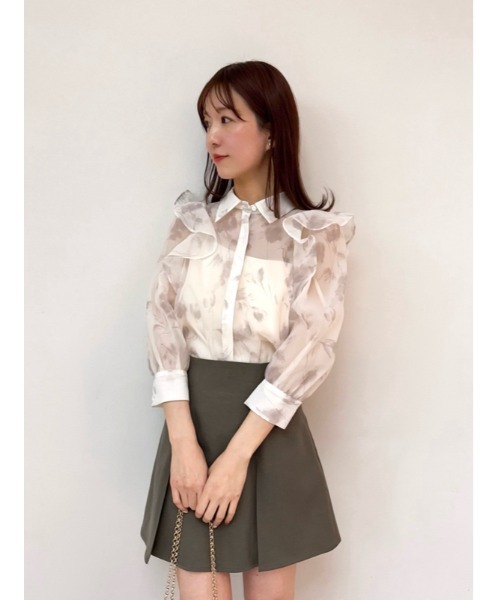 SNIDEL パンツ タックスカショーパン レディース : ZOZOTOWN
