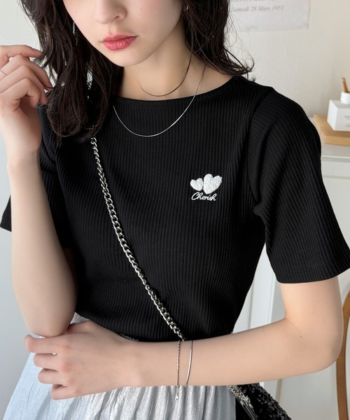 classicalelf（クラシカルエルフ） tシャツ 半袖 胸元にキュン