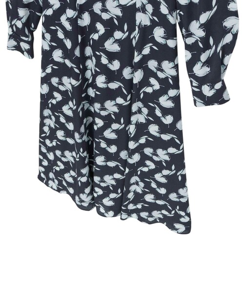 ANAYI（アナイ） ワンピース チューリッププリントフレアワンピース