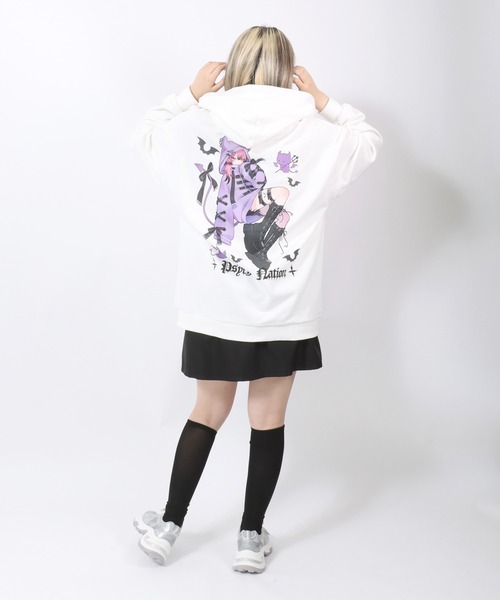 パーカー PSYCHO NATION（サイコネーション）寝田ルネコラボ