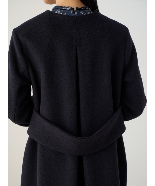 CELFORD（セルフォード） ノーカラーコート 36 ネイビー レディース