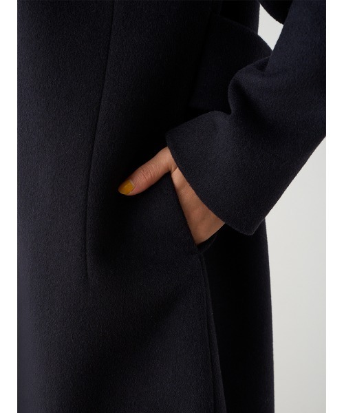 CELFORD（セルフォード） ノーカラーコート 36 ネイビー レディース