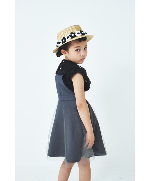 MR 帽子 ハット 天然草木小花カンカン帽 キッズ 子供 女の子