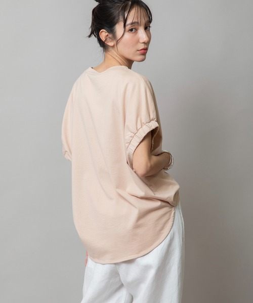 tシャツ シャーリングロゴトップス レディース Munich tシャツ シャーリングロゴトップス レディース