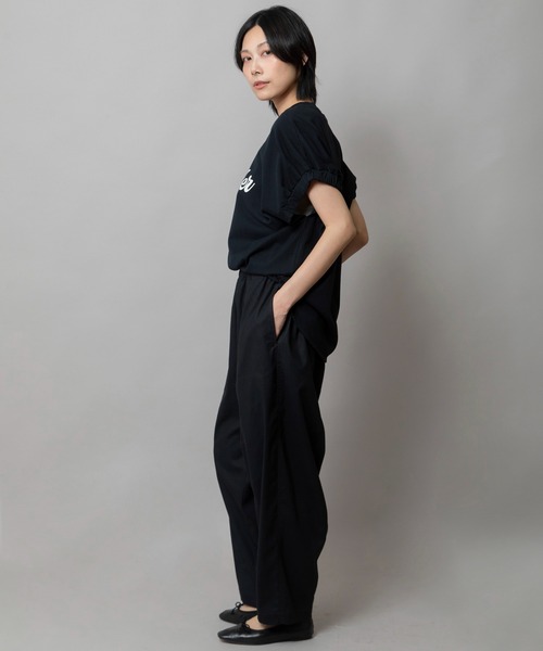 tシャツ シャーリングロゴトップス レディース Munich tシャツ シャーリングロゴトップス レディース