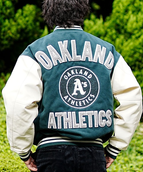 020タグ付き/希少2XL◎ニューエラ スタジャン ブルゾン LAロゴ ネイビー 中古・古着通販】New Era (ニューエラ) スタジャン ネイビー サイズ
