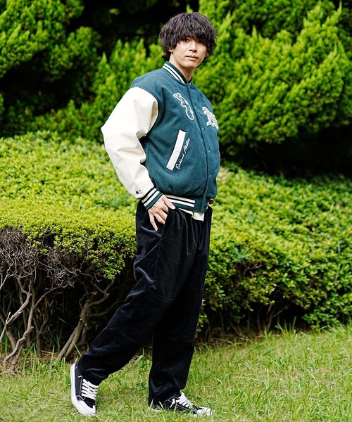 NEW ERA（ニューエラ） スタジャン「genuinemerchandiseコラボ」 L