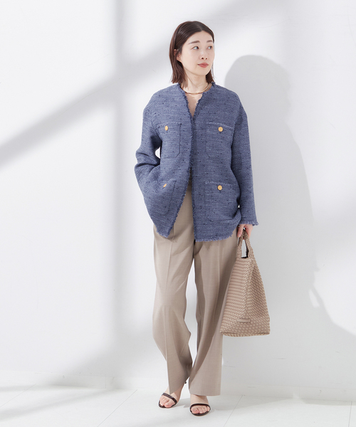 journal standard L'essage ジャケット ノーカラージャケット