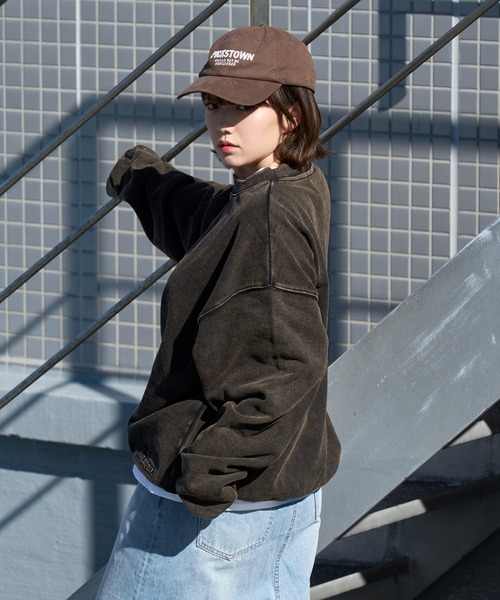 トレーナー/スウェット SHORT SWEAT HOODIE kutir（クティール） トレーナー スウェット ASSORT PULLOVER SHORT