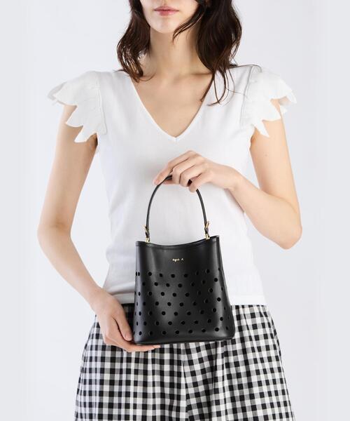 国内直営【agnes b.】YAS08−03 2wayショルダーバッグ 送料込 agnes b. ショルダーバッグ バッグ 2wayショルダーバッグ (YAS08