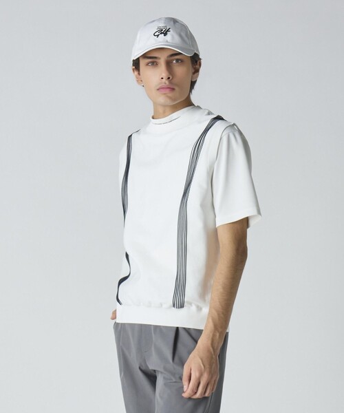 UNITED ARROWS GOLF ベスト ジレ メンズ ライン : ZOZOTOWN