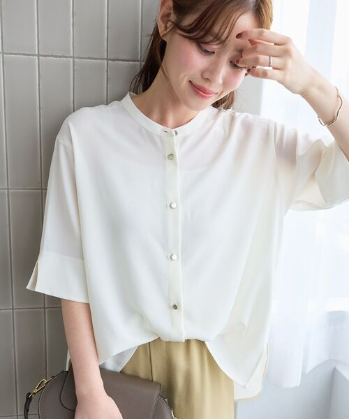 le.coeur blanc（ルクールブラン） ブラウス シャツ 夏 「累計8000枚