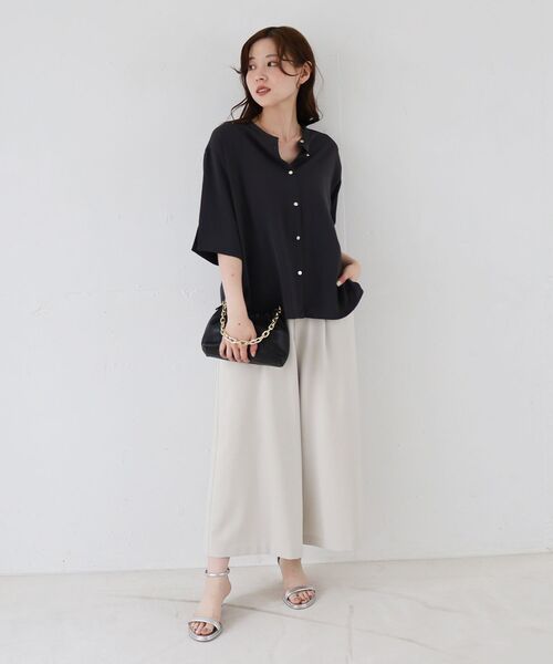 le.coeur blanc ブラウス シャツ NO.1ヒット大人気ブラウス2WAY