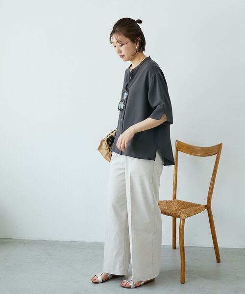 le.coeur blanc ブラウス シャツ NO.1ヒット大人気ブラウス2WAY