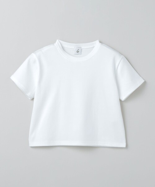 6(ROKU) tシャツ 「6(ROKU)」コットン クロップド Tシャツ