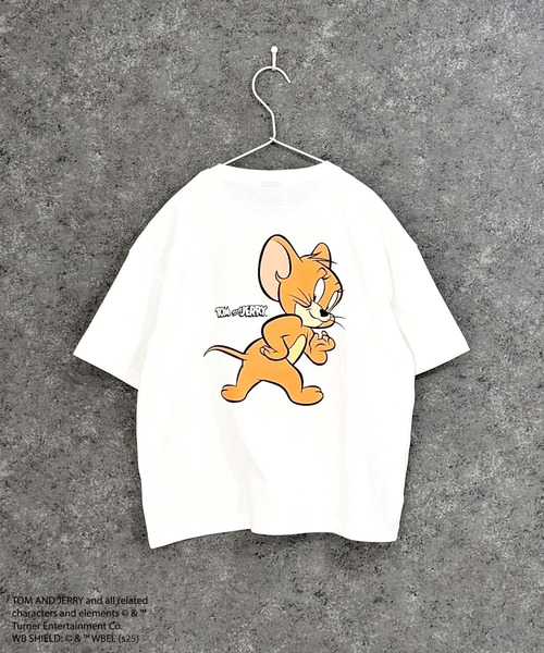 tシャツ キッズ TOM＆JERRY 半袖オーバーTシャツ 子供服 男の子