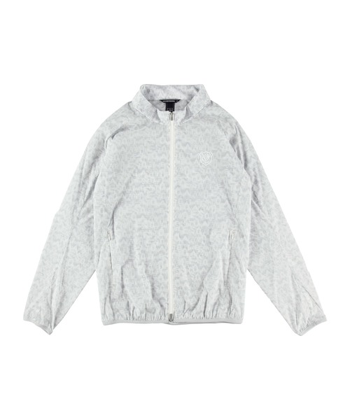 ZOY（ゾーイ） ブルゾン アウター MENS レイヤーロゴプリントタフタ