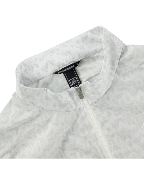ZOY（ゾーイ） ブルゾン アウター MENS レイヤーロゴプリントタフタ