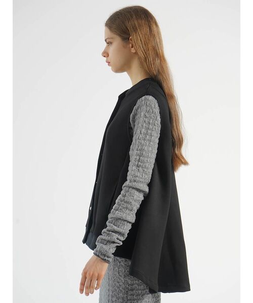 ベスト ジレ BACK FLARE BONDING VEST レディース : ZOZOTOWN