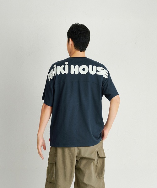 MIKI HOUSE（ミキハウス） tシャツ 「WEB限定」バックロゴ半袖Tシャツ