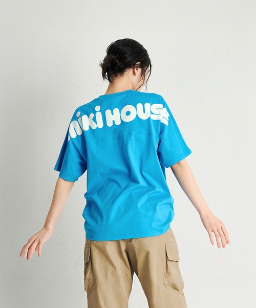 MIKI HOUSE（ミキハウス） tシャツ 「WEB限定」バックロゴ半袖Tシャツ