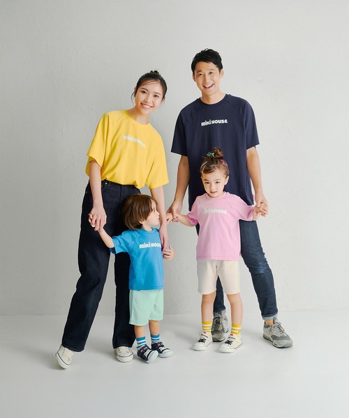MIKI HOUSE（ミキハウス） tシャツ 半袖 「WEB限定」バックロゴ半袖T