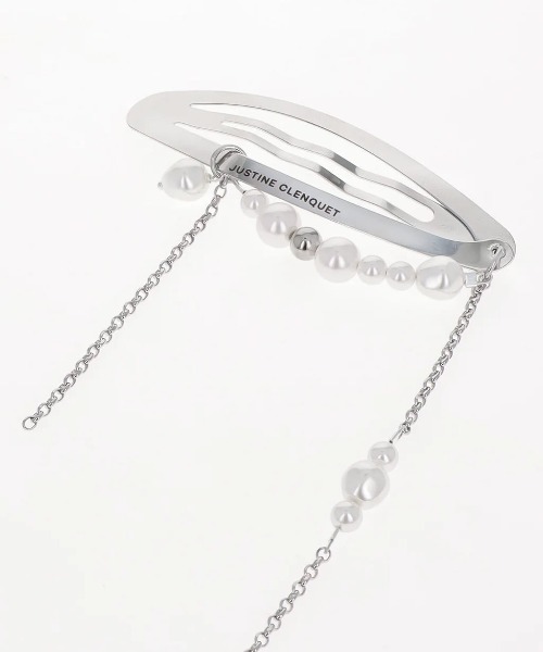 Justine Clenquet シルバー ヘアピン Maisie hair clip – unigem