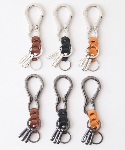 KIKO KOSTADINOV キーホルダー カラビナ レザーネックレス KIKO KOSTADINOV キココスタディノフ 17AW KEYCHAIN キーチェーン