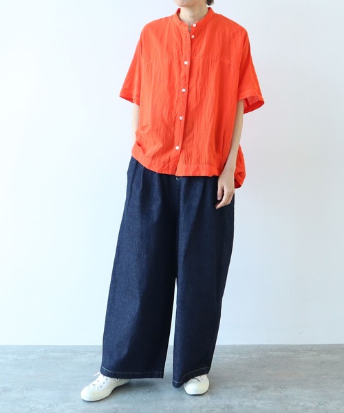 yuni ブラウス シャツ 近江晒 レディース : ZOZOTOWN Yahoo!店