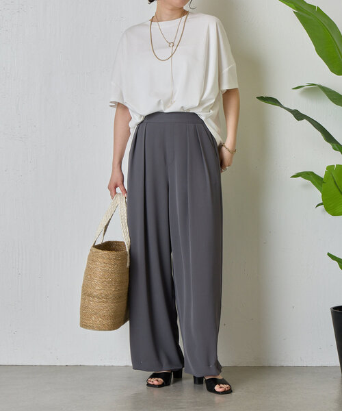 Jena espace merveilleux tシャツ 「ポンチョシルエットで可愛い